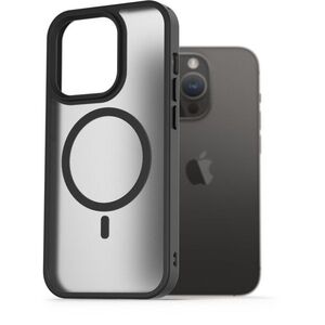 AlzaGuard Matte Case iPhone 14 Pro MagSafe fekete tok kép