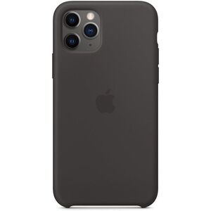 Apple iPhone 11 Pro fekete szilikon tok kép
