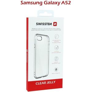 Swissten Clear Jelly Samsung Galaxy A52 / A52 5G / A52s átlátszó tok kép