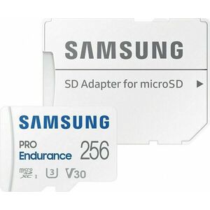 256GB microSDXC Samsung PRO Endurance U3 V30 + adapter (MB-MJ256KA/EU) kép