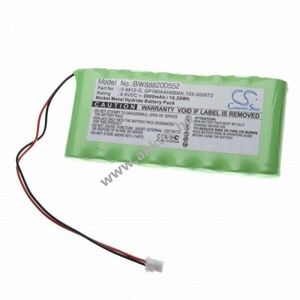 Helyettesítő akku Visonic Powermax Pro típus 0-9912-G 2000mAh kép