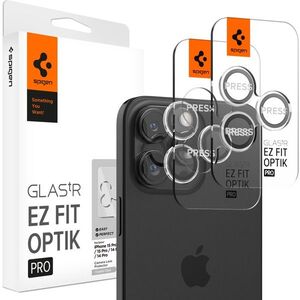 Spigen Glass tR EZ Fit Optik Pro 2 Pack Crystal Clear iPhone 17 Pro/16 Pro/16 Pro Max/17 Pro Max kép