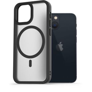 AlzaGuard Matte Case iPhone 13 Mini MagSafe fekete tok kép