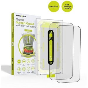 Mobile Origin Screen Guard With Easy Applicator Full Coverage üvegfólia 2 Pack iPhone 17 kép