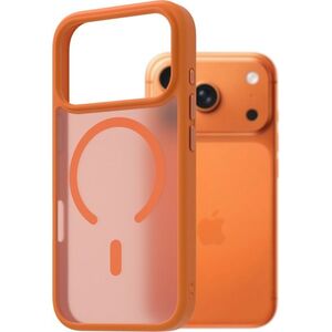 AlzaGuard Matte Case Compatible with Magsafe iPhone 17 Pro narancssárga tok kép