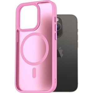 AlzaGuard Matte Case Compatible with Magsafe iPhone 14 Pro levendula-rózsaszín tok kép