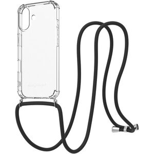 AlzaGuard Luxe Lanyard iPhone 17 fekete tok kép