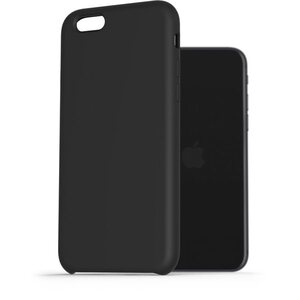 AlzaGuard Premium Liquid Silicone Case iPhone 7 / 8 / SE 2020 / SE 2022 fekete tok kép