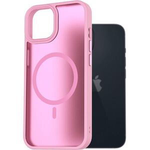 AlzaGuard Matte Case Compatible with Magsafe iPhone 13 levendula-rózsaszín tok kép