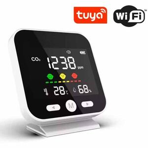 Hütermann CO2 szén-dioxid érzékelő CO2 WiFi-vel kép