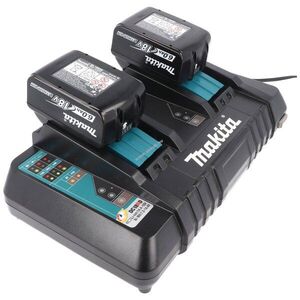 Makita BL1860B 18V 6Ah 2db/csomag akku + DC18RD dupla töltő szerszámgép Li-ion kép