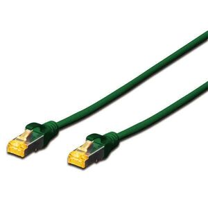 Digitus CAT6A S/FTP Patch Kábel - 2m - Zöld kép