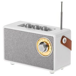 CR 1902 fehér FM rádió Bluetooth-szal - UBS-c kép