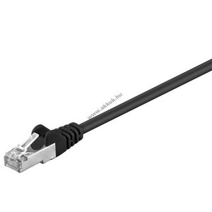 Goobay CAT-5e patchkábel SF/UTP CCA 30m fekete RJ45 kép