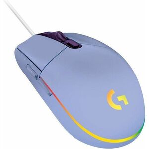 Logitech G102 Lightsync Gaming Egér - Lila, USB kép