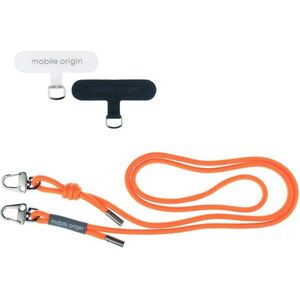 Mobile Origin Lanyard Rope 6mm, 82 - 163cm - Orange kép