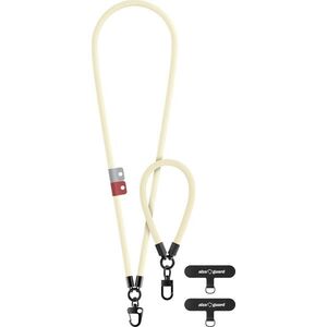 AlzaGuard Lanyard Set, bézs kép