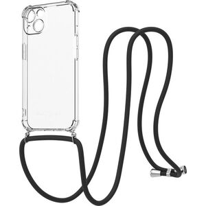 AlzaGuard Luxe Lanyard Case iPhone 13 fekete tok kép