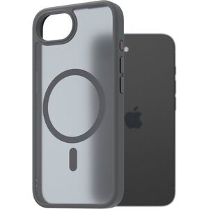 AlzaGuard Matte Case Compatible with Magsafe iPhone 16e / 17e szürke tok kép