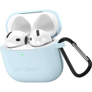AlzaGuard Skinny Silicone Case Airpods 4 kék tok kép