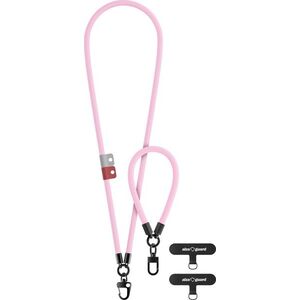AlzaGuard Lanyard Set, rózsaszín kép