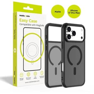 Mobile Origin iPhone 17 Pro Max matt fekete hibrid MagSafe tok kép