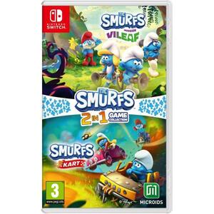 The Smurfs 2 in 1 Game Collection: Mission Vileaf + Kart (Switch) kép