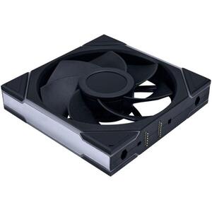 UNI FAN TL LCD Wireless 140mm Black (14RTLLCD1W1B) kép