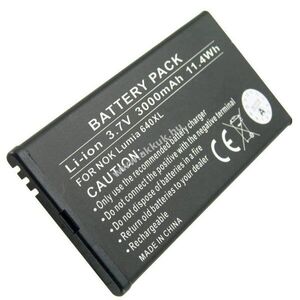 Helyettesítő akku Nokia Lumia 640 XL BV-T4B mobiltelefon kép