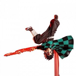 Demon Slayer: Kimetsu no Yaiba - Tanjiro Kamado Hinokami Kagura Setting Sun Transformation - figura kép