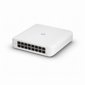 Ubiquiti UniFi USW-Lite-16-PoE 16port GbE LAN 8x PoE+ (45W) L2 me... kép