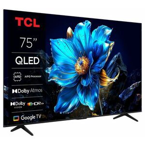 TCL P7K 75P7K 190, 5 cm (75") 4K Ultra HD Smart Wi-Fi Fémes 4... kép