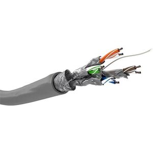 Goobay CAT6 S/FTP (PiMF) CCA AWG26/7 LAN kábel 305m szürke LSZH kép