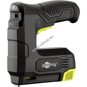 Goobay Tools 2 az 1-ben elektromos tacker szett akkuval 2000 kapocs 500 szeg Li-Ion kép