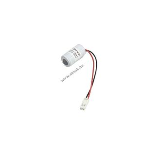 Helyettesítő elem ER14250 1/2AA Siemens 6ES7971-1AA00-0AA0 csatlakozós 3, 6V 1200mAh lítium kép