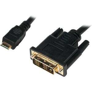 DVI-D / HDMI kábel • 2 m kép