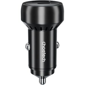 ChoeTech 60 W Dual USB-C 30w+ USB-A30w Fast Car Charger kép