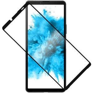 FIXED FullGlue-Cover Sony Xperia 10 VII üvegfólia - fekete kép