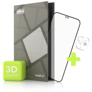 Tempered Glass Protector iPhone 11 3D üvegfólia + kamera védő fólia - Case Friendly kép