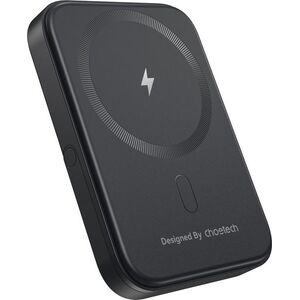ChoeTech PD20W 5000mAh Magnetic Power Bank with holder black kép