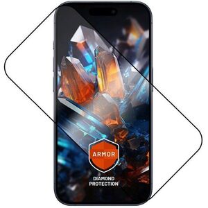 FIXED Armor Apple iPhone 17 Pro Max üvegfólia + Anti-dust applikátor - AR réteg, fekete kép