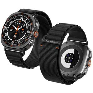Spigen Fabric Band Samsung Galaxy Watch 9/8 46mm/44mm/40mm Black kép