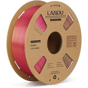Landu PLA Silk Tri Color Gold-green-rose red 1kg kép