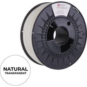 C-TECH PREMIUM LINE PLA 3D nyomtatószál, természetes kép