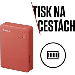 Canon SELPHY Square QX20, piros kép