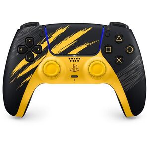 PlayStation 5 DualSense Wireless Controller - Marvels Wolverine Battle Yellow Limited Edition kép
