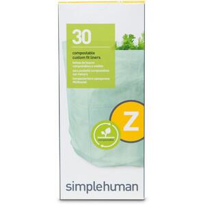 Simplehuman Komposztálható zacskók, 4 l, Z típus, 30 db kép