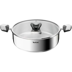 Tefal Emotion+ E30670 alacsony lábas, 24 cm, fedővel kép