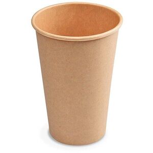 Wimex papírový kelímek 330 ml, průměr 80 mm, kraft - 50 ks kép