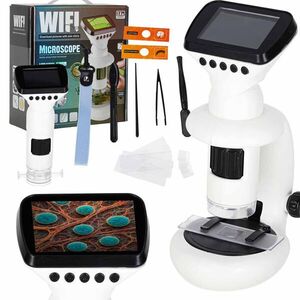 Elektronmikroszkóp wifi USB LCD képernyő 200x 1000x kép